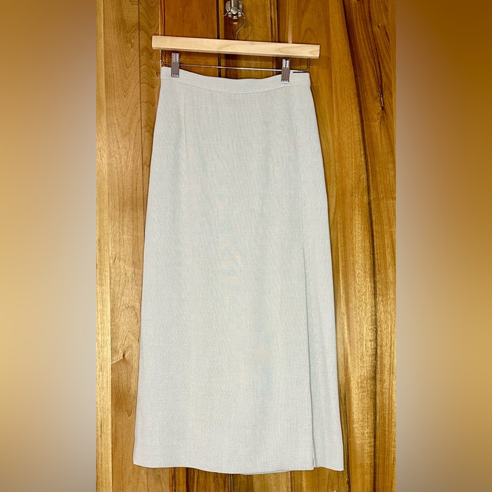 Byblos - Italy - Stone Gray Midi Skirt - EUC - IT40 or US 4/6